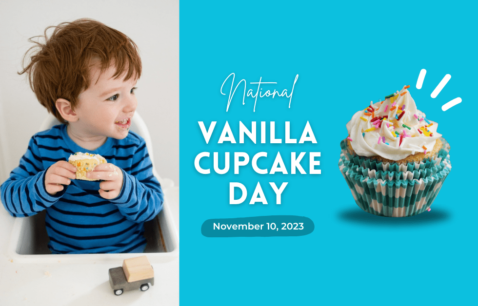 National Vanilla Cupcake Day.