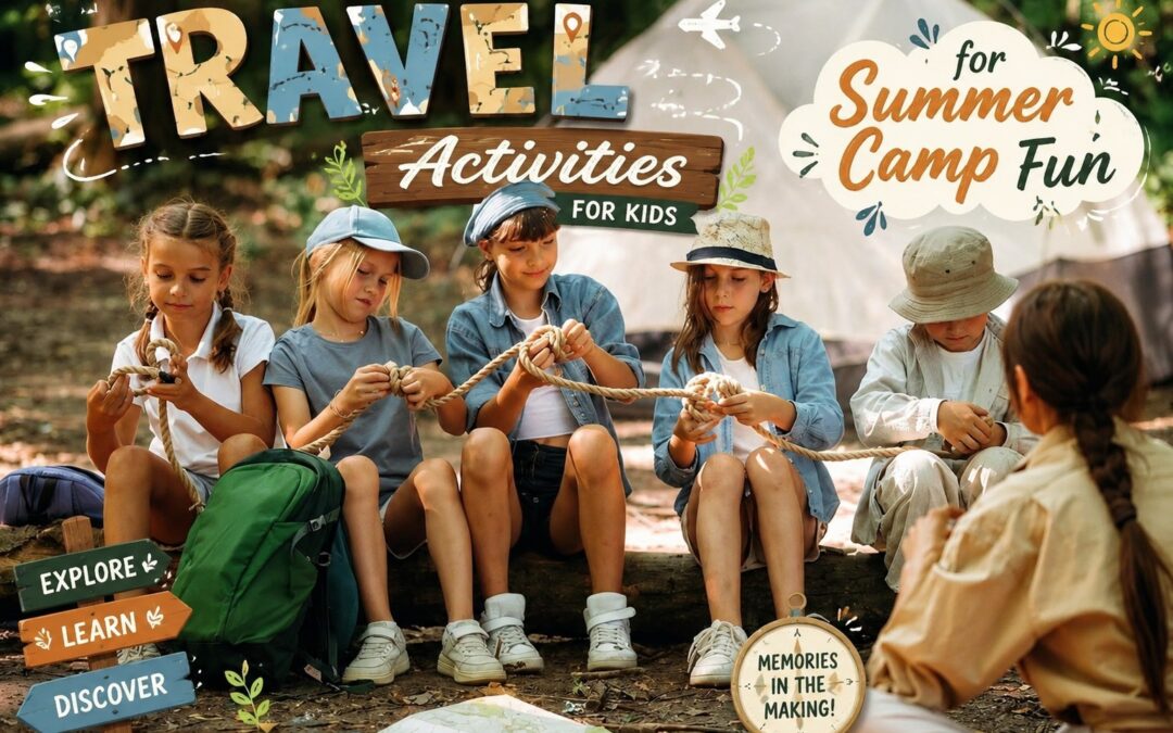 Travel Activities for Kids for Summer Camp Fun